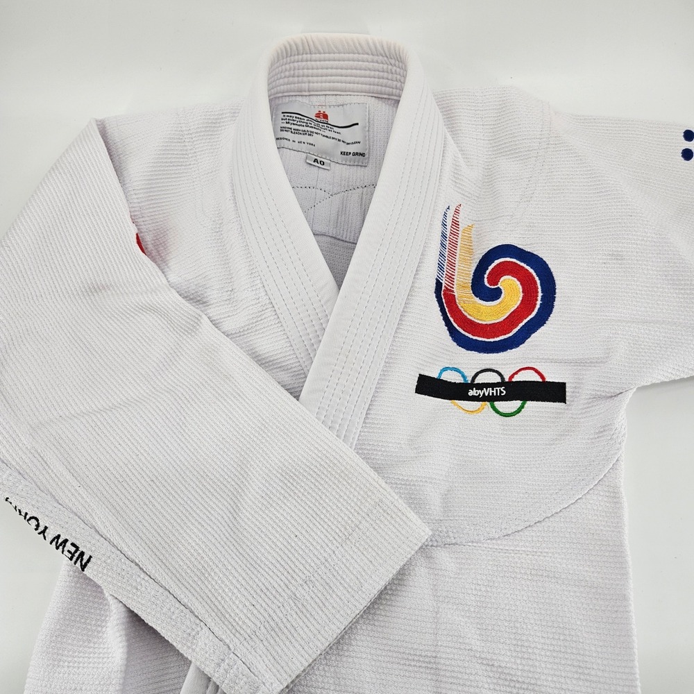 VHTS BJJ Gi Set A0 White Special Edition Tiger Seoul Korea Olympic Rings Kimono